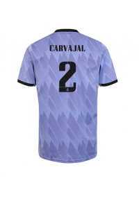 Real Madrid Daniel Carvajal #2 Voetbaltruitje Uit tenue 2022-23 Korte Mouw